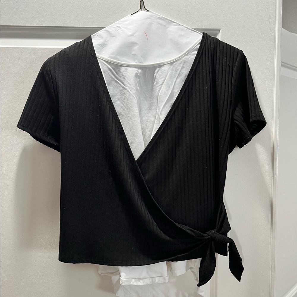 Ten Sixty Sherman V-Neck, Wrap Shirt, Size L